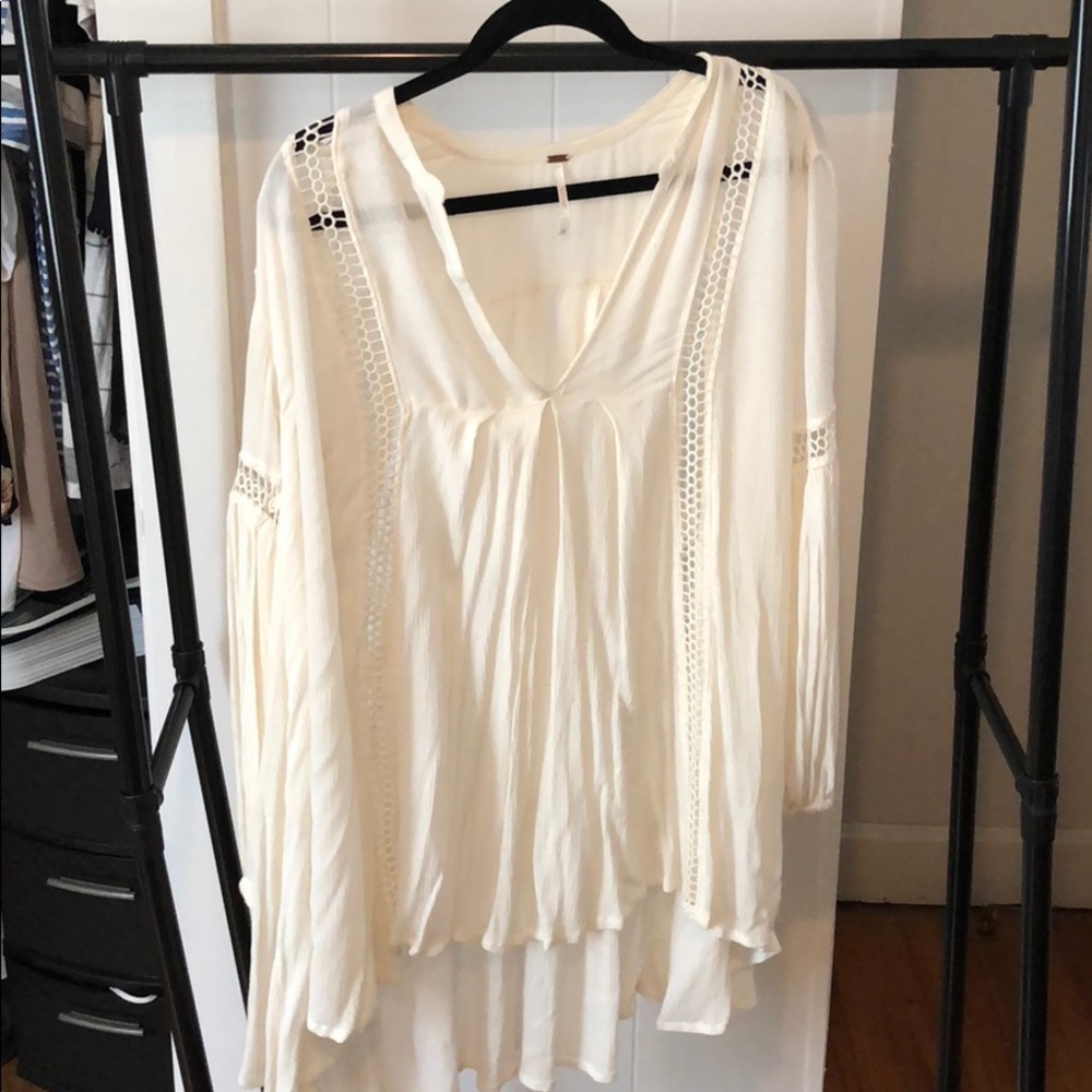 Off white Free People blouse